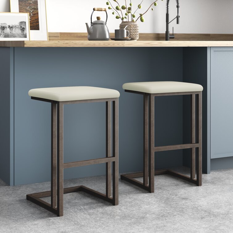 Narrow bar stools online with backs